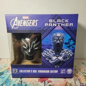 Marvel Avengers Black Panther Vibranium Edition Box - Black and Silver